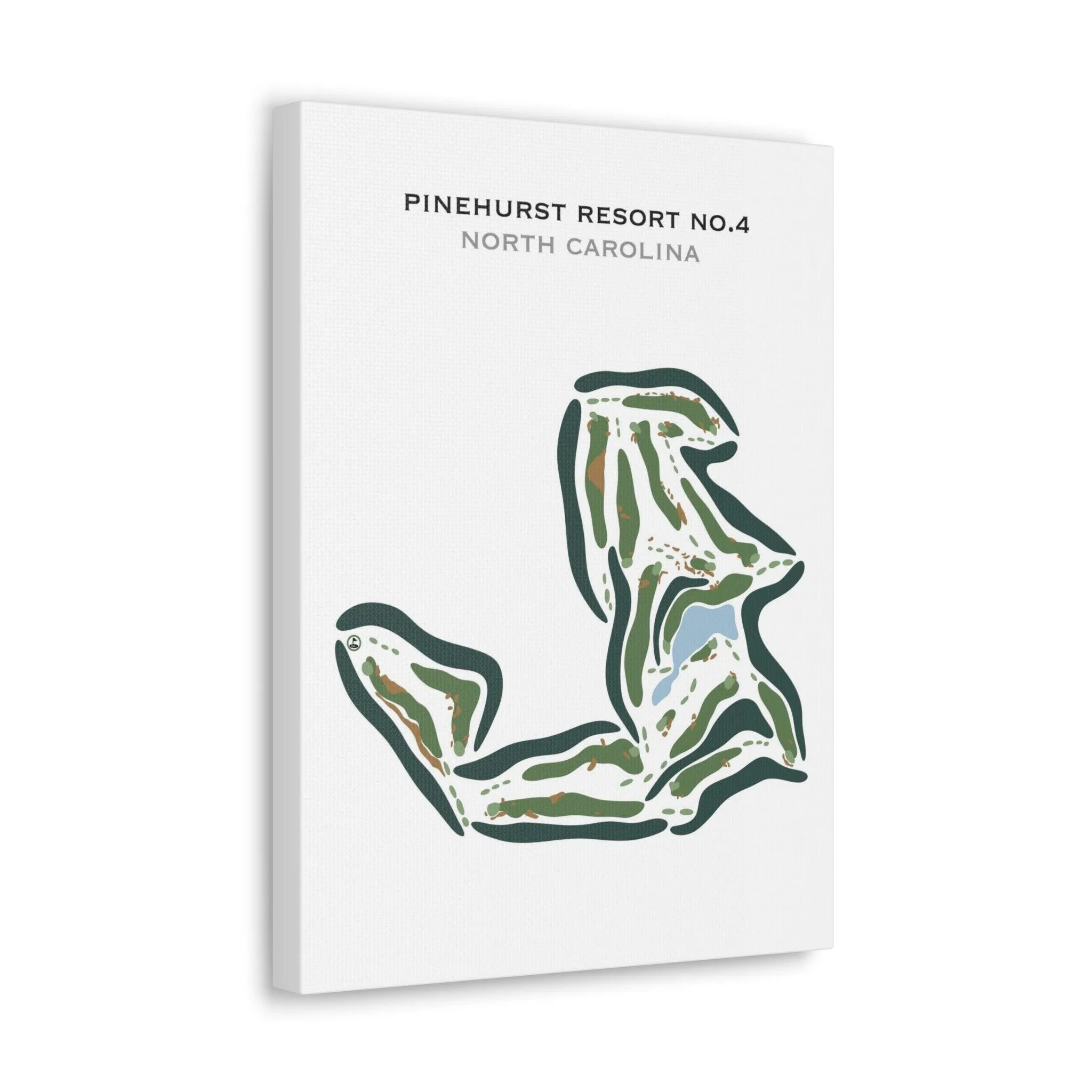 Pinehurst Golf Course No. 4, North Carolina - Printed Golf Courses