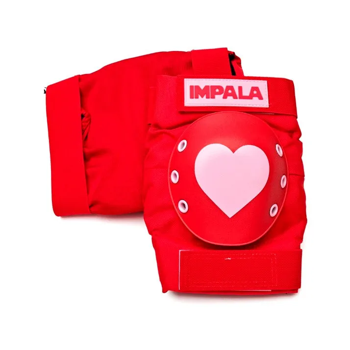 Red Hearts Impala Adult Padding Set