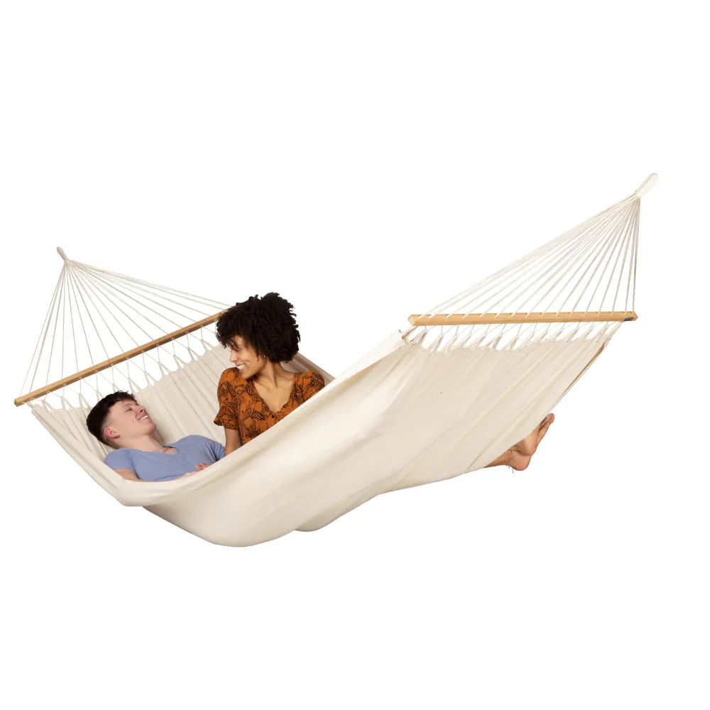 Spreader Bar Hammock - Double Size - Latte