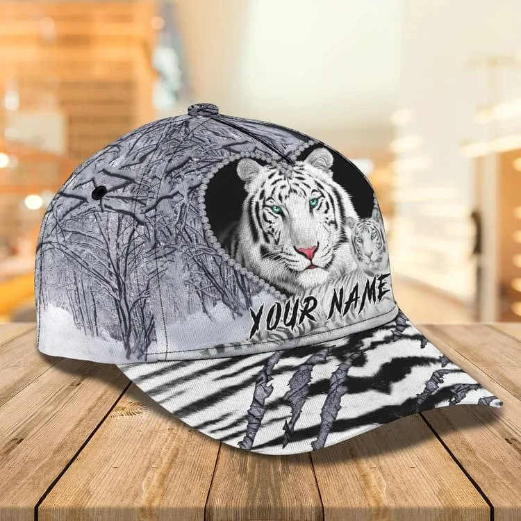 Summer American Tiger Personalized Tiger 3D Baseball Cap for man who Loves Tiger