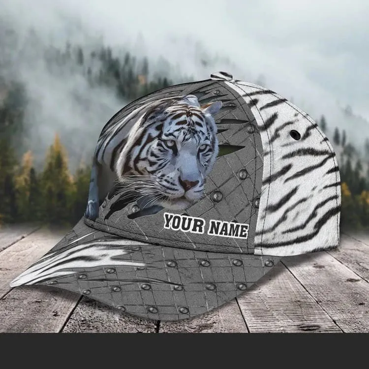 Summer American Tiger Personalized Tiger 3D Baseball Cap for man who Loves Tiger