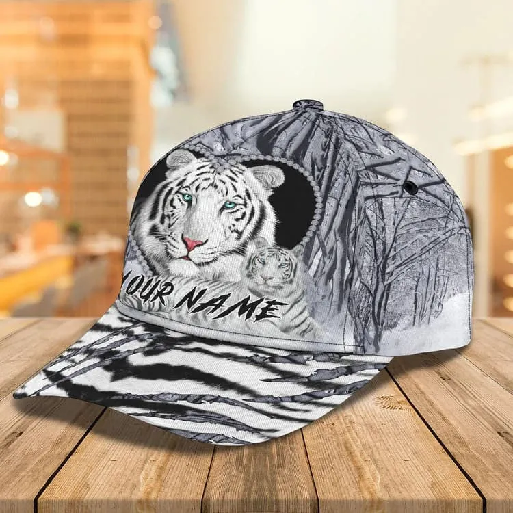 Summer American Tiger Personalized Tiger 3D Baseball Cap for man who Loves Tiger