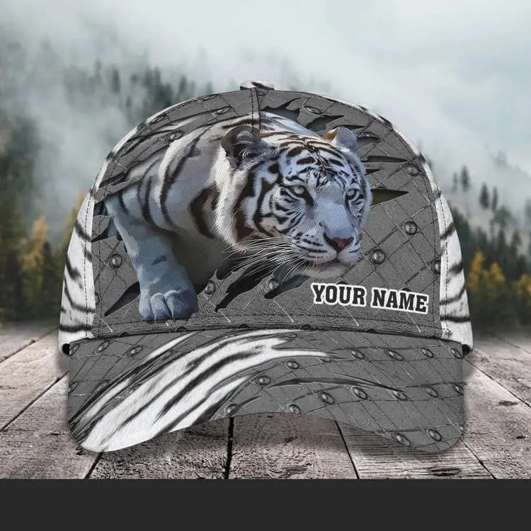 Summer American Tiger Personalized Tiger 3D Baseball Cap for man who Loves Tiger