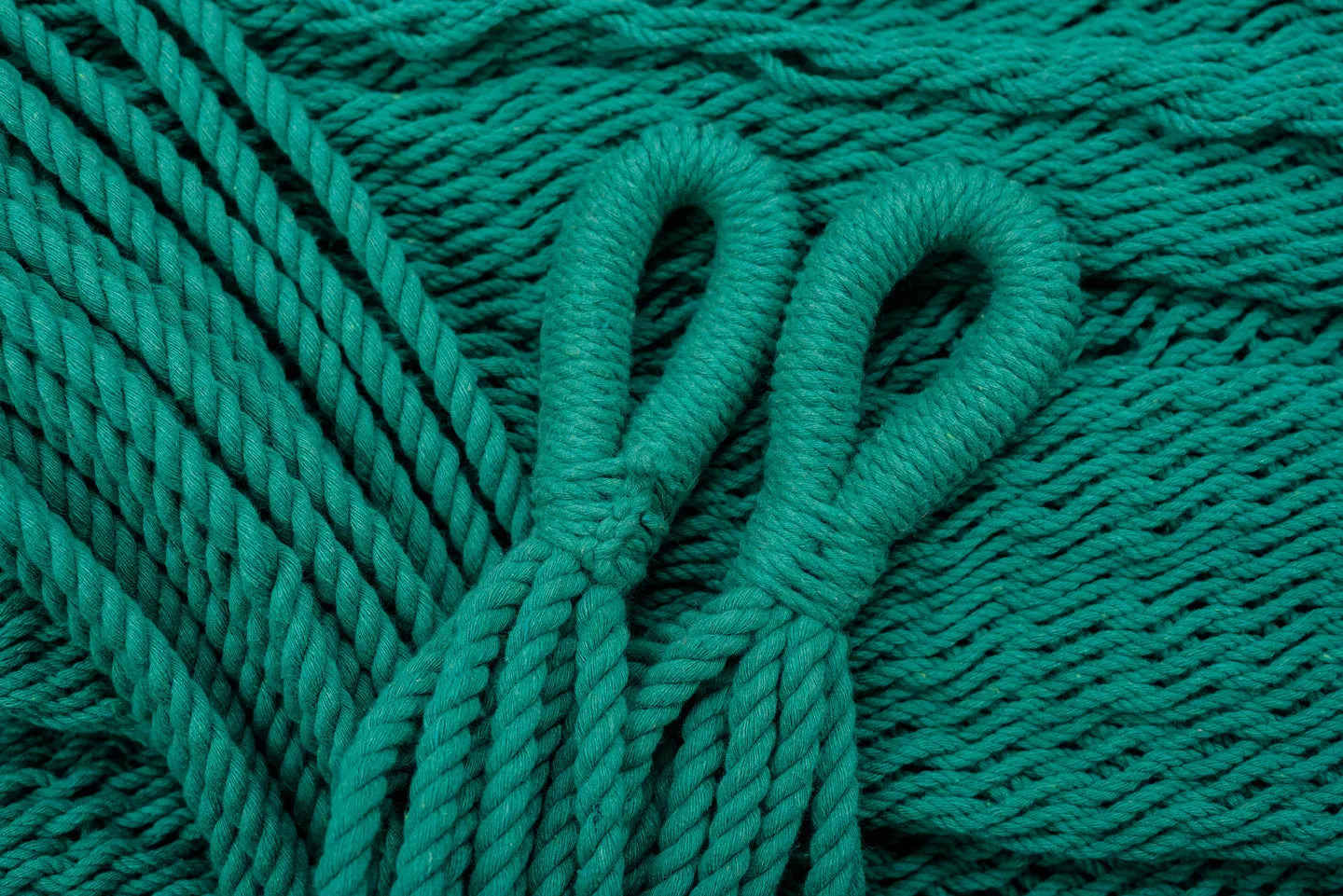 Teal Green Cotton Hammock