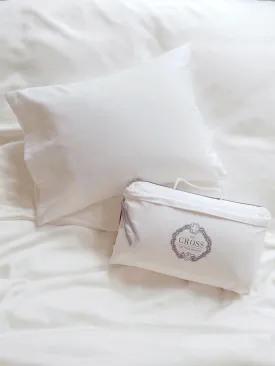 The Cross White Down Pillow | Travel