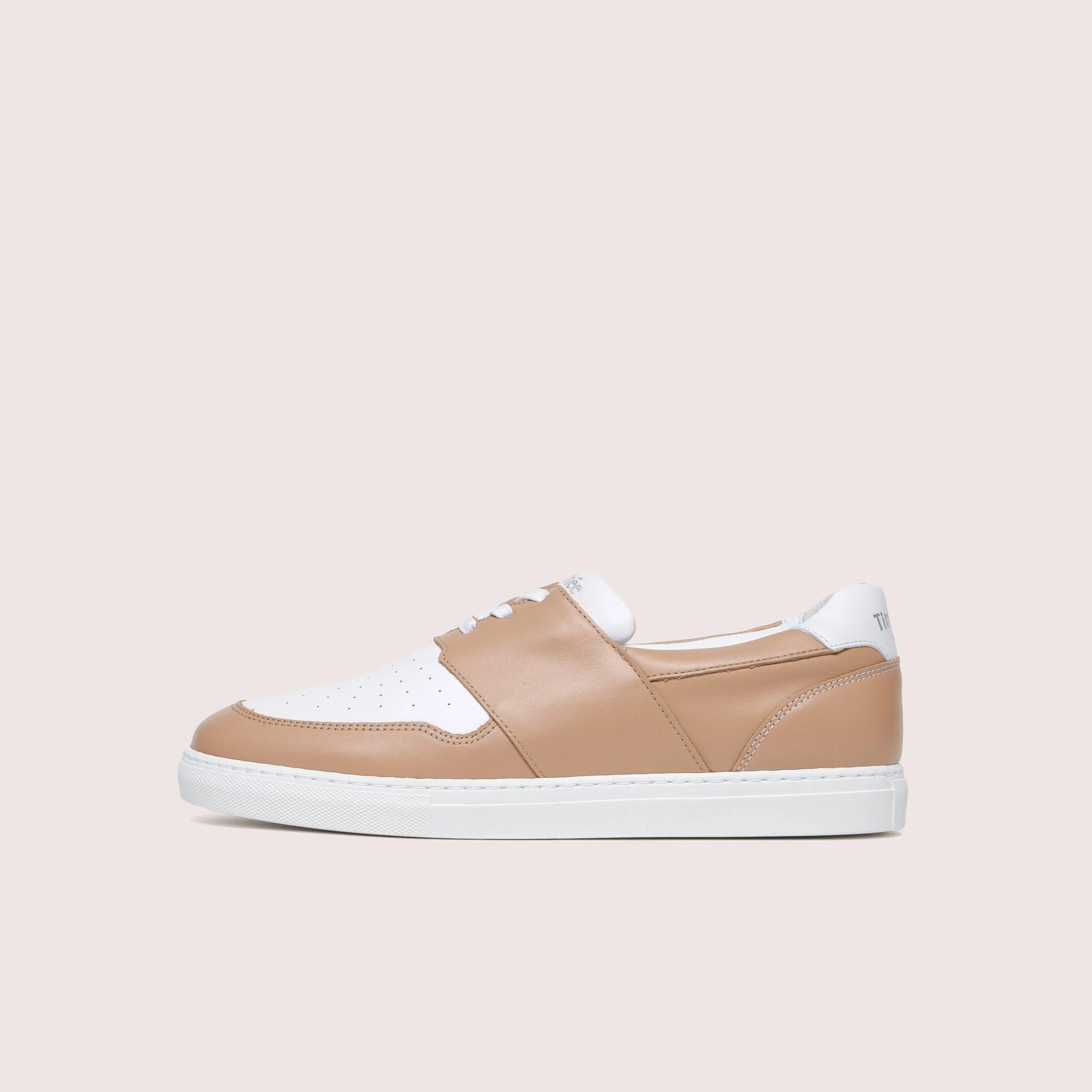 Timothée Paris PYLA Tan Leather Sneakers