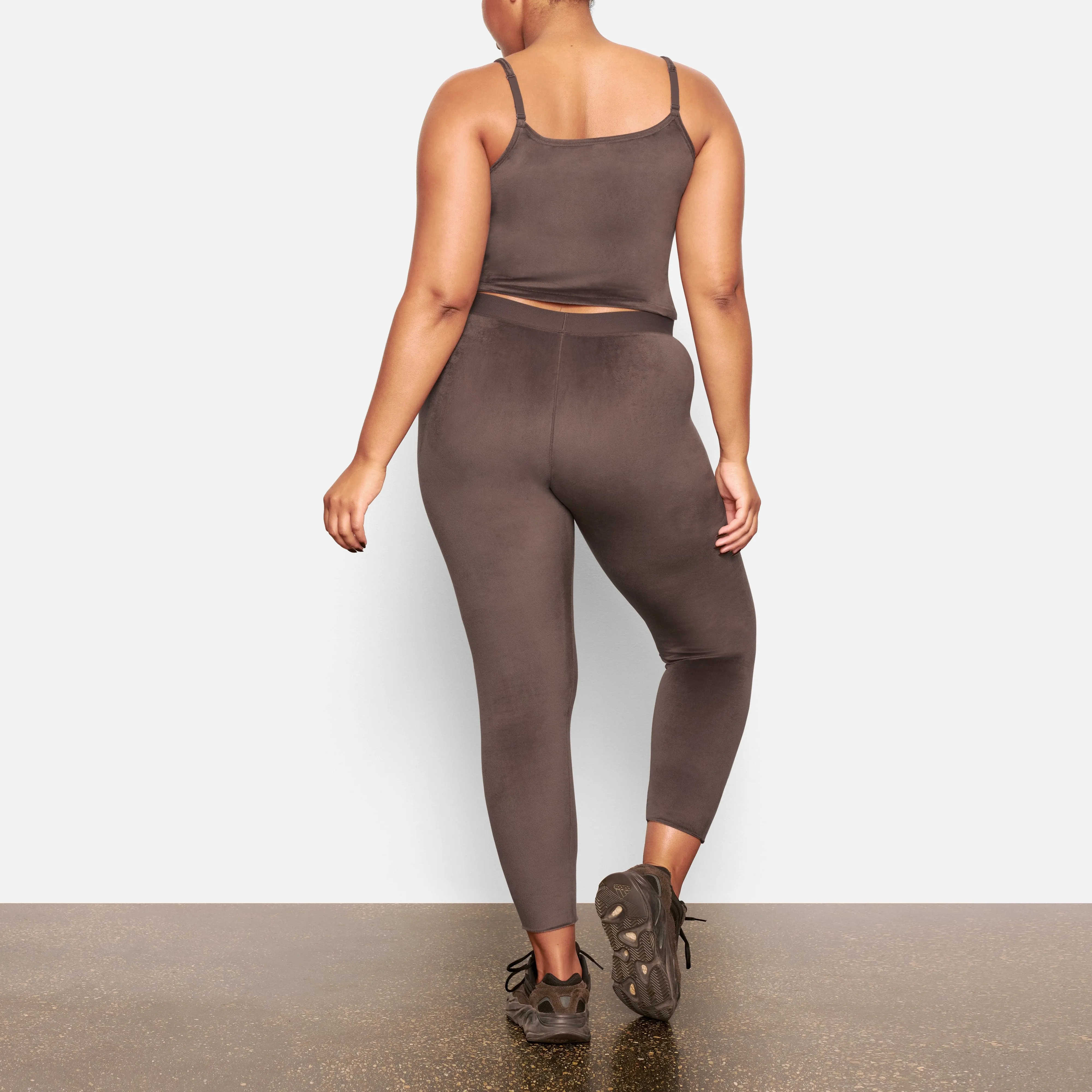 VELOUR LEGGING | AMETHYST